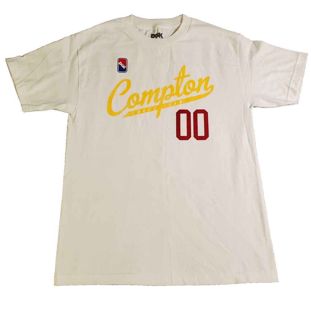 Vtg DGK Dirty Ghetto Kids Shirt Mens M White Compton Skate Team Scumbag